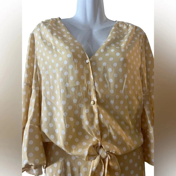 NWT Lauren Conrad Polka Dot Skirt Set Sz XXL - Picture 2 of 11